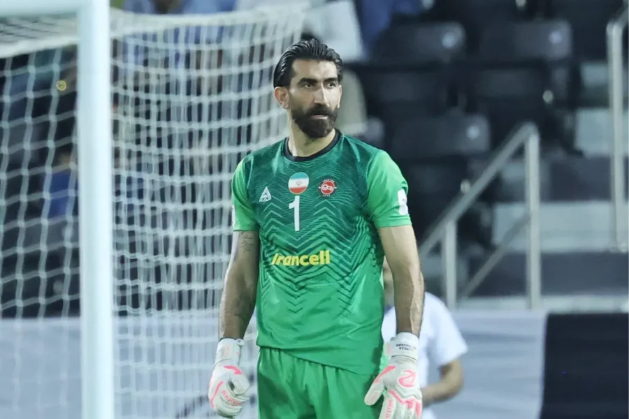 از نزدیکترین فاصله با محکمترین قدرت؛/ بیرانوند در حد بهترین سیو زندگی!