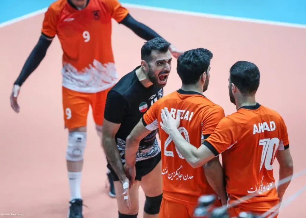 تیم اوج گرفته والیبال ایران از قعر جدول کند