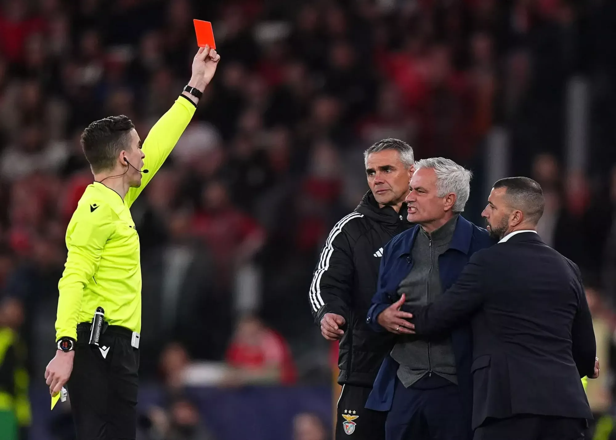 مورینیو برنابئو را از دست داد/ شوی آخر شب آقای خاص: اخراج و داد و فریاد