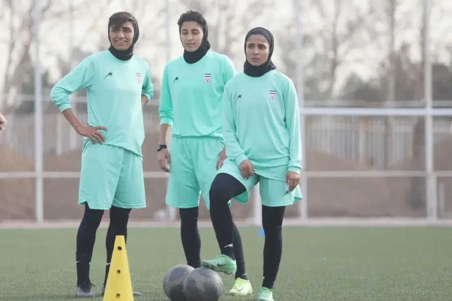 آنالیز استرالیا در تمرین تیم ملی زنان