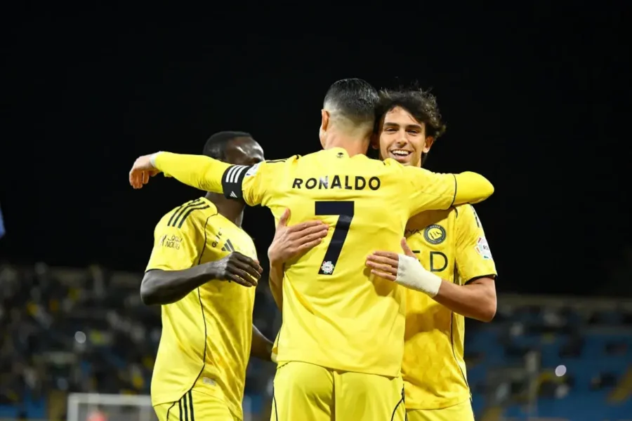 النصر با رونالدو بر تاج و تخت روشن نشست