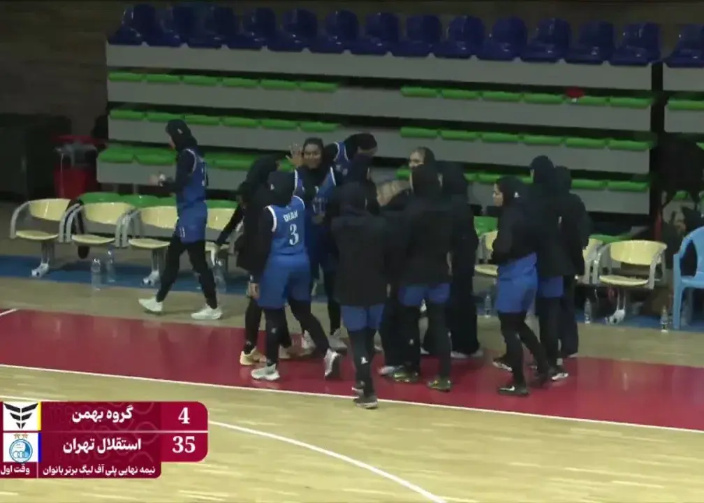 اختلاف 31 امتیازی فقط در یک کوارتر:/ فرناز-سابریا، سورپرایز استقلال برای بهمن!