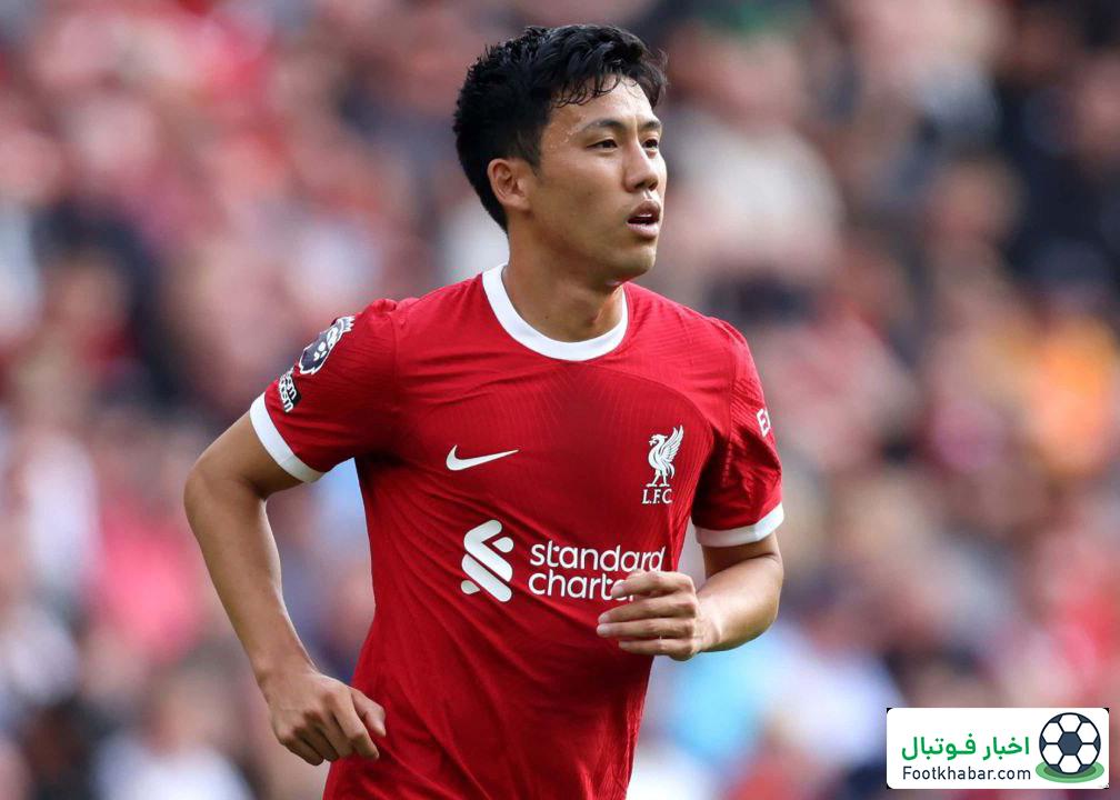 اندو را با برانکارد بیرون بردند/ اشلوت تایید کرد: مصدومیت جدی ستاره ژاپنی لیورپول