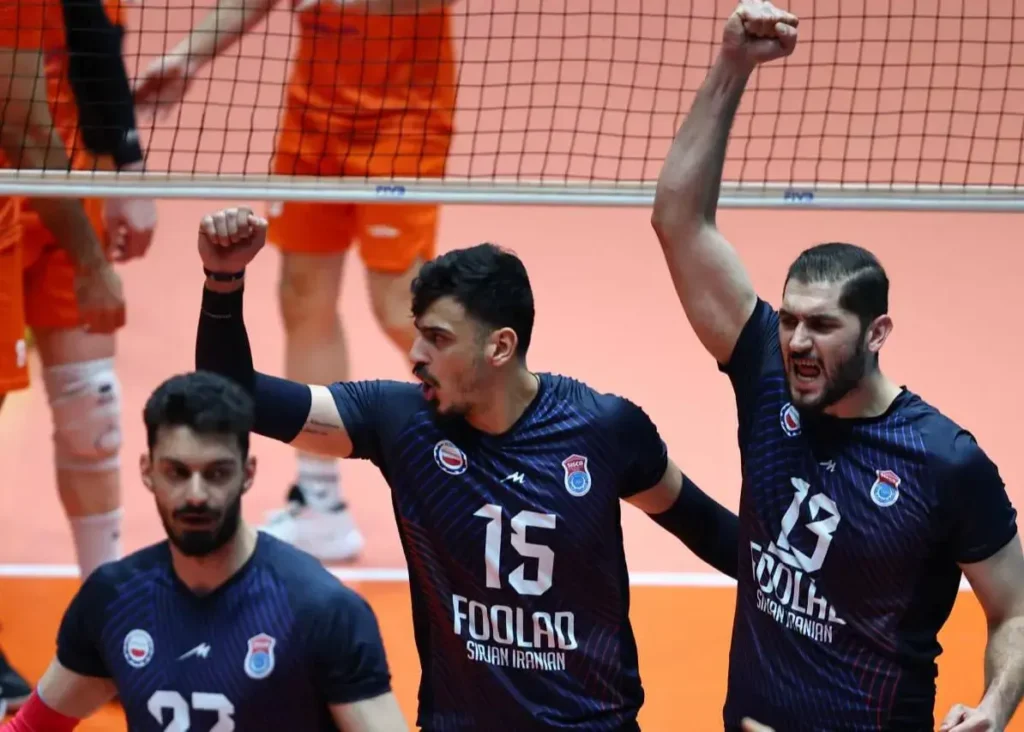 اولین ۴٠ امتیازی والیبال‌ ایران: مدعی اول قهرمانی