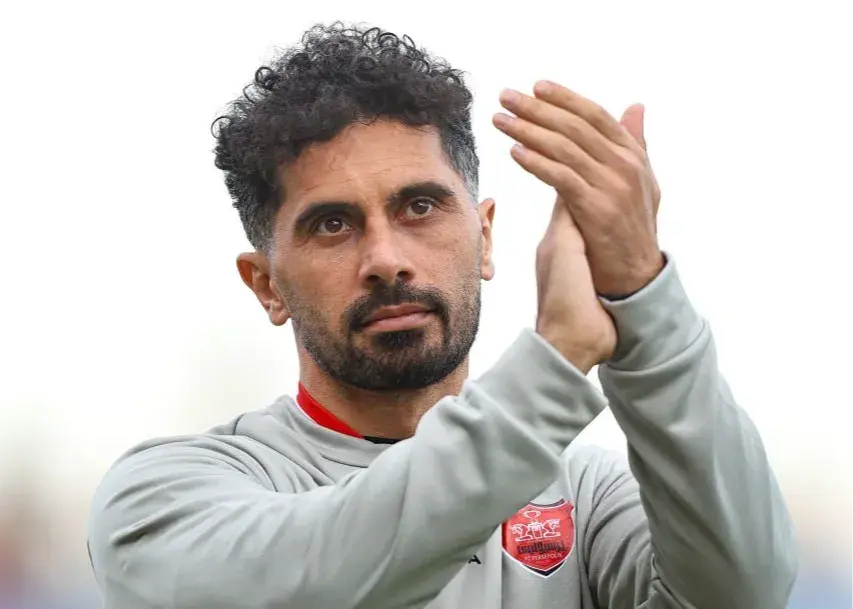 بازگشت امید عالیشاه به تمرینات پرسپوليس