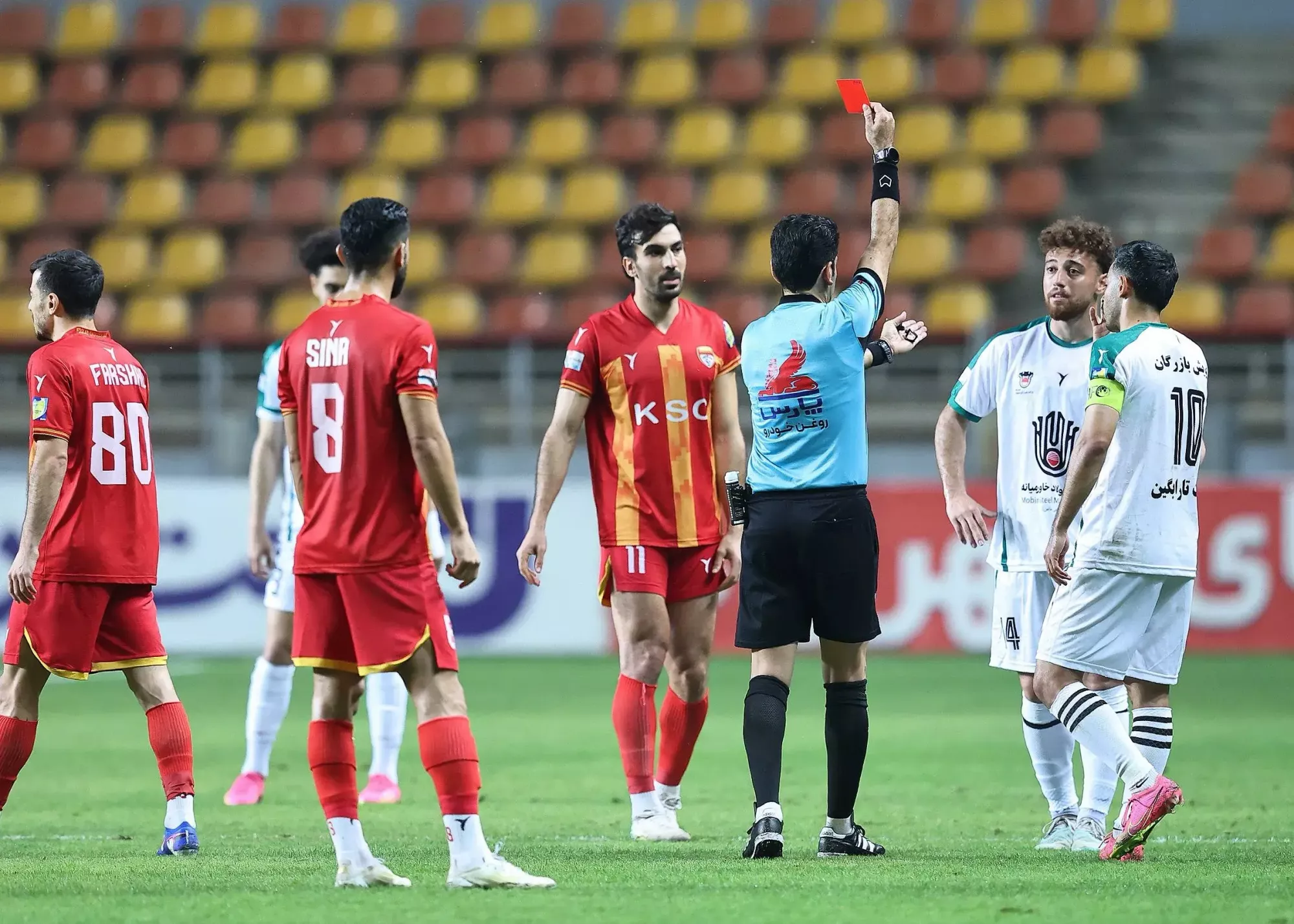 تلفات ذوب‌آهن برای پرسپولیس