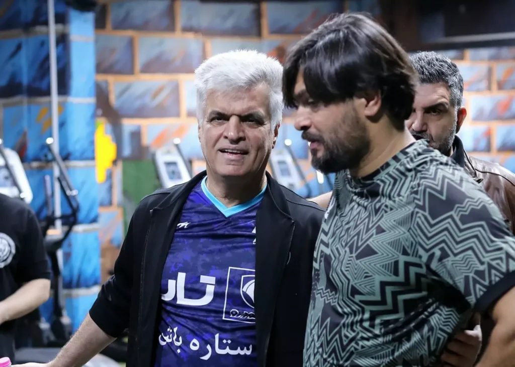 حضور جالب نائیجی در جمع خودروسازان/ مدیرعاملی که پابه‌پای تیمش تمرین می‌کند(عکس)