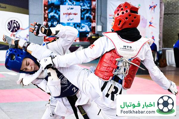 دختران تکواندو ایران در مرحله دوم انتخابی تیم ملی