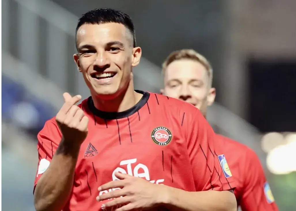 ستاره تراکتور نامزد بهترین بازیکن لیگ قهرمانان