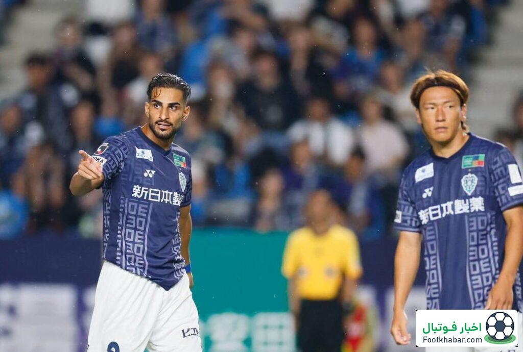 شهاب زاهدی در ترکیب مقابل کیوتو