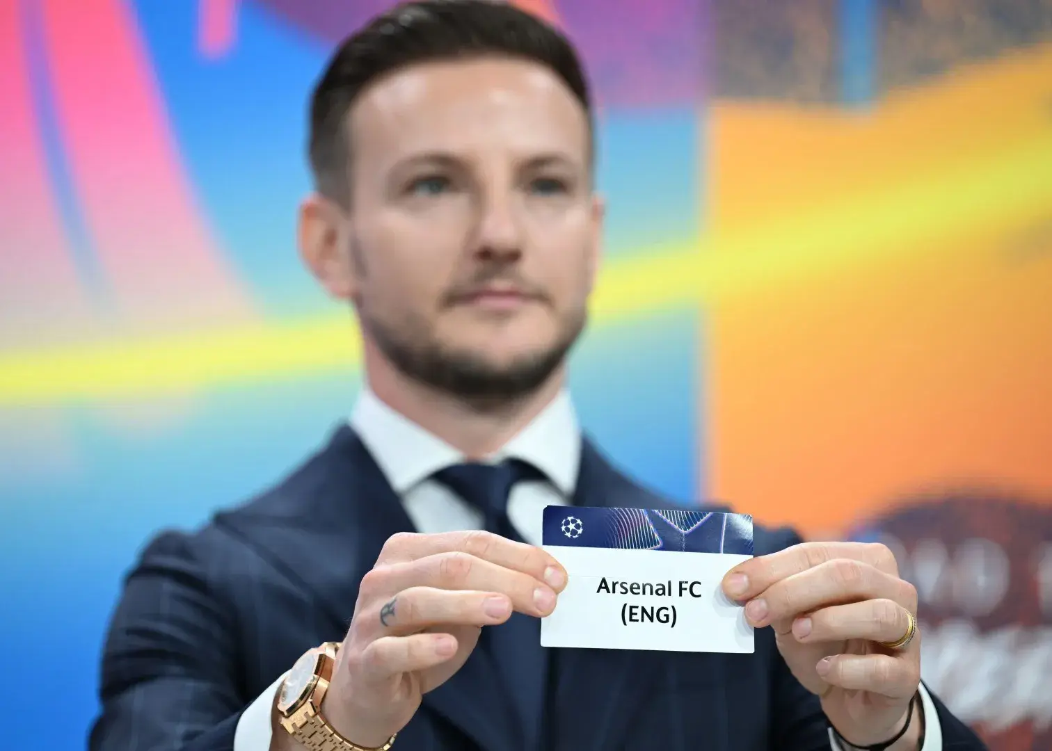 لحظه خجالت‌آور راکیتیچ در قرعه‌کشی لیگ قهرمانان!