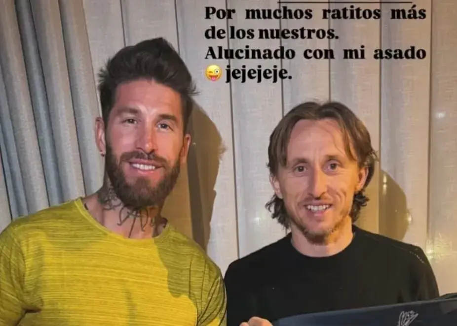 مودریچ برای بردن راموس به ملاقاتش رفت!