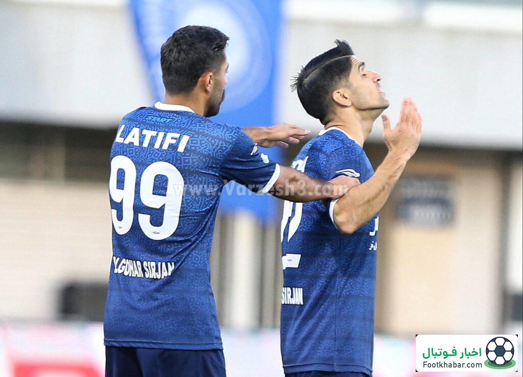 پنجاهمین گلزن لیگ‌برتری سیرجان:/ پورعلی با سوپرگل ثبت در تاریخ گل‌گهر!