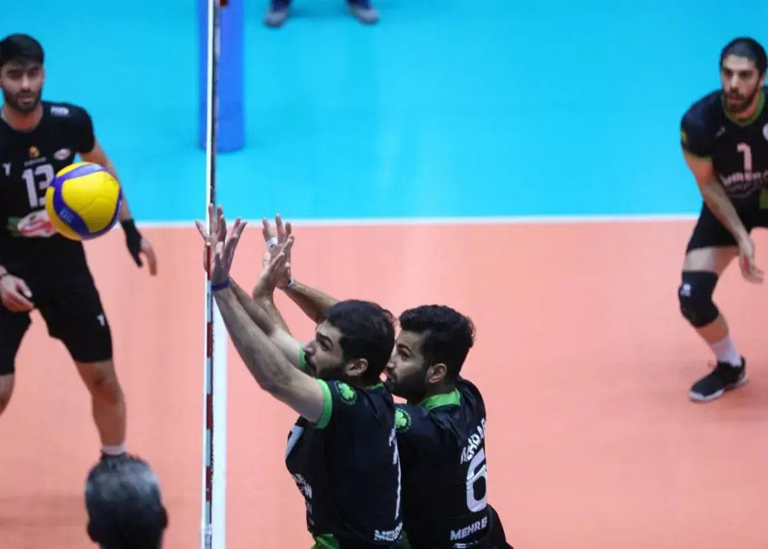 کامبک معرکه با ۳۱ امتیاز پدیده جدید والیبال‌ ایران