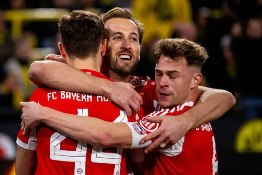 کین و کاپیتان تفاوت‌ها را رقم زدند/ دورتموند 2-3 بایرن | درکلاسیکر برای قهرمان