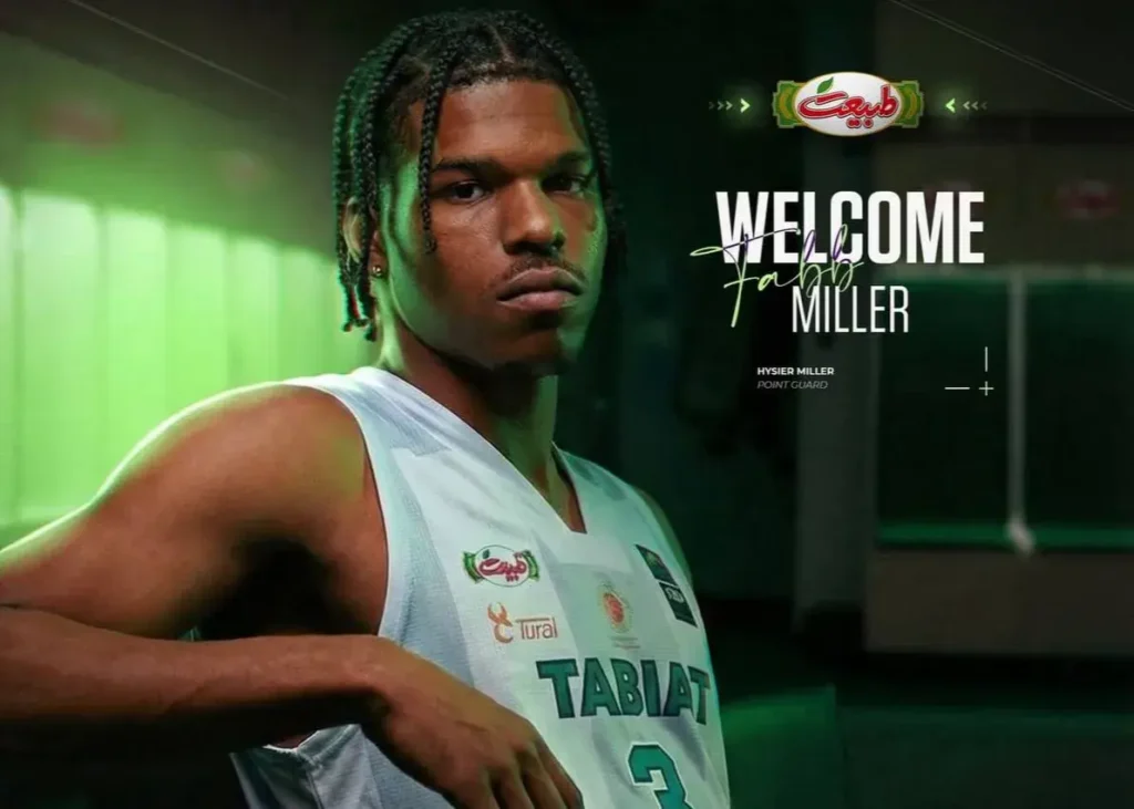 ‏رونمایی از خرید جدید طبیعت؛ / هایسیر میلر، گارد آمریکایی در اسلامشهر