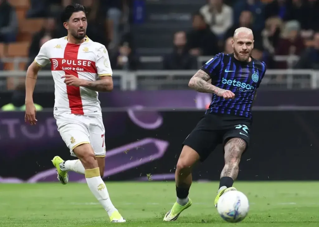 اینتر ۲-۰ جنوا | جادوی دیمارکو برای هشتمین برد پیاپی