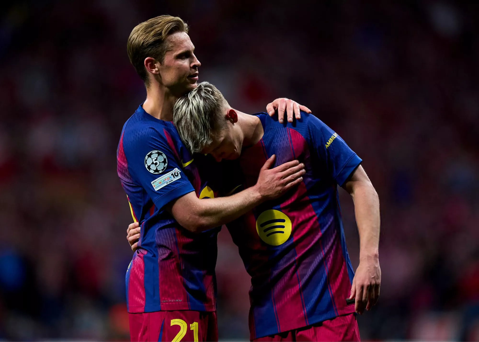 شانس با ما یار نبود/ دی‌یونگ: بالاخره یک روز قهرمان اروپا می‌شویم