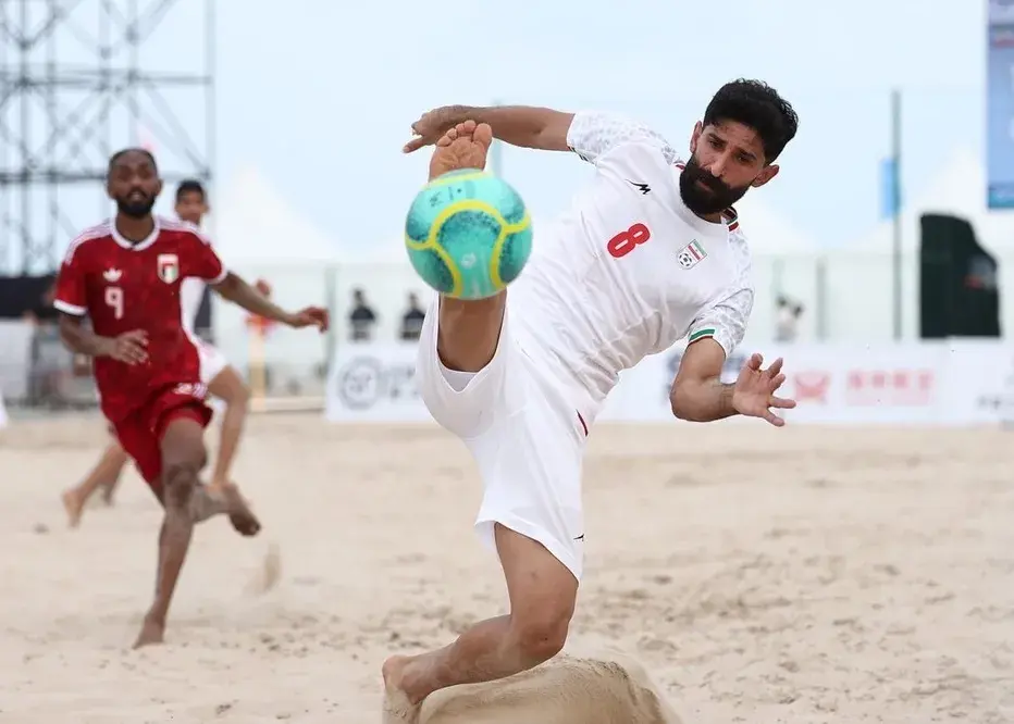 لغو بازی فوتبال ساحلی ایران در مسابقات آسیا