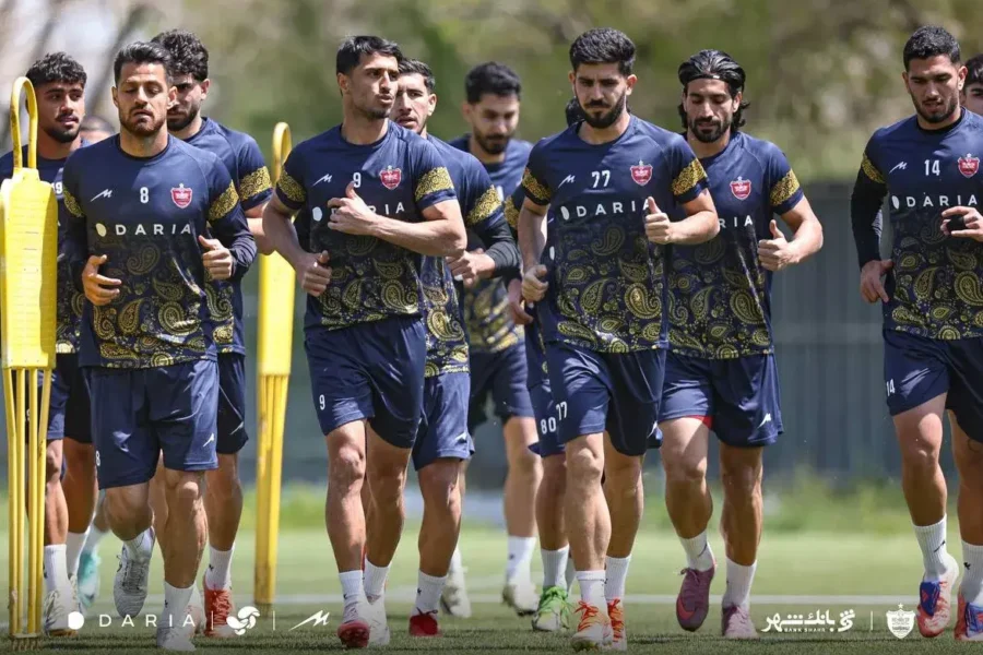 بازیکنانی که امروز در تمرین پرسپولیس نیستند