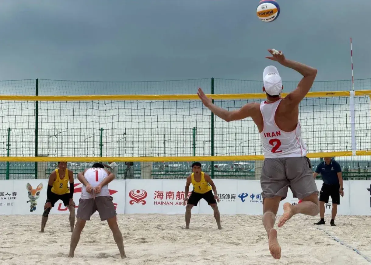 کولاک والیبال ساحلی ایران در آسیا