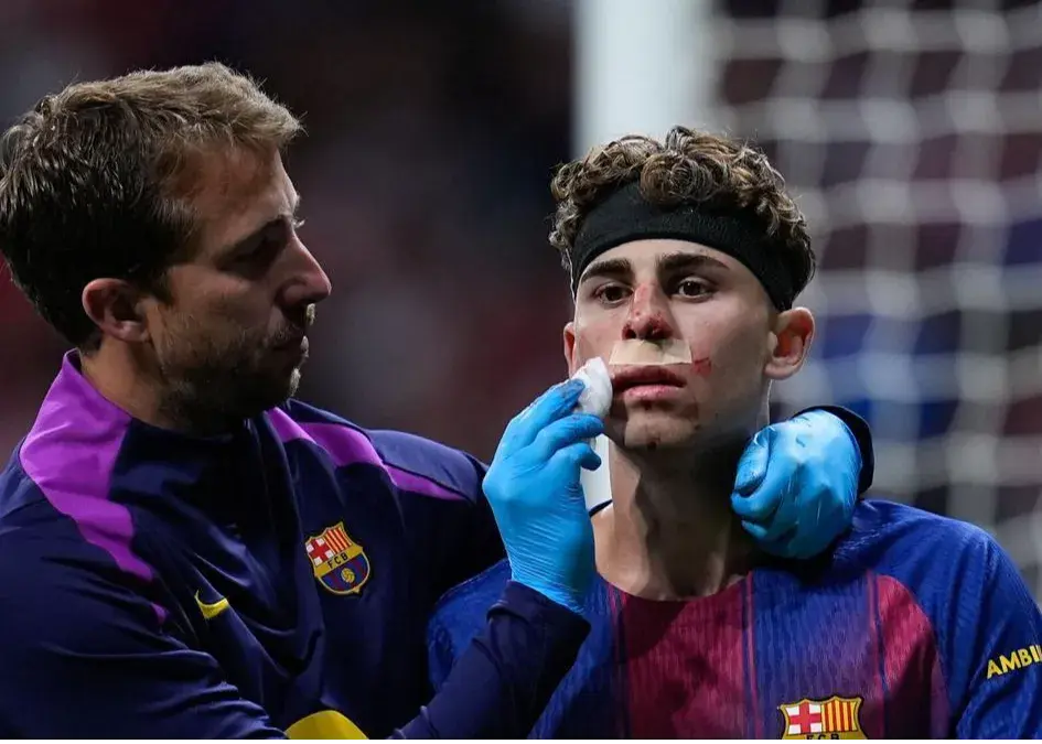 شب پرالتهاب فرمین پس از برخورد شدید