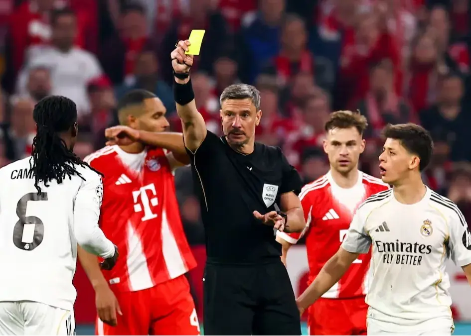 وینچیچ کنترلی روی بازی نداشت/ تلویزیون رئال از خجالت داور در آمد