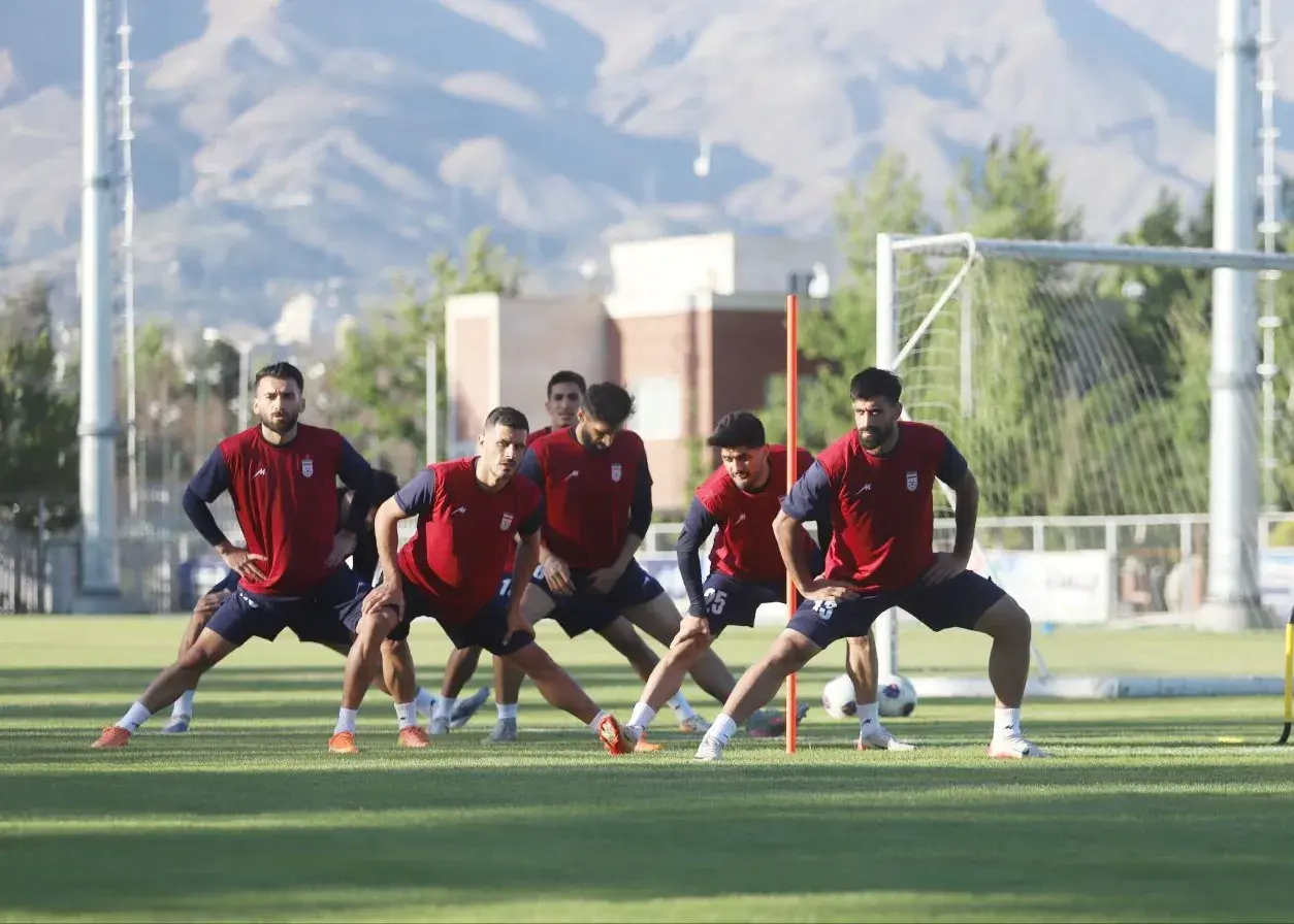 پایان فاز اول تمرینات تیم ملی در پک