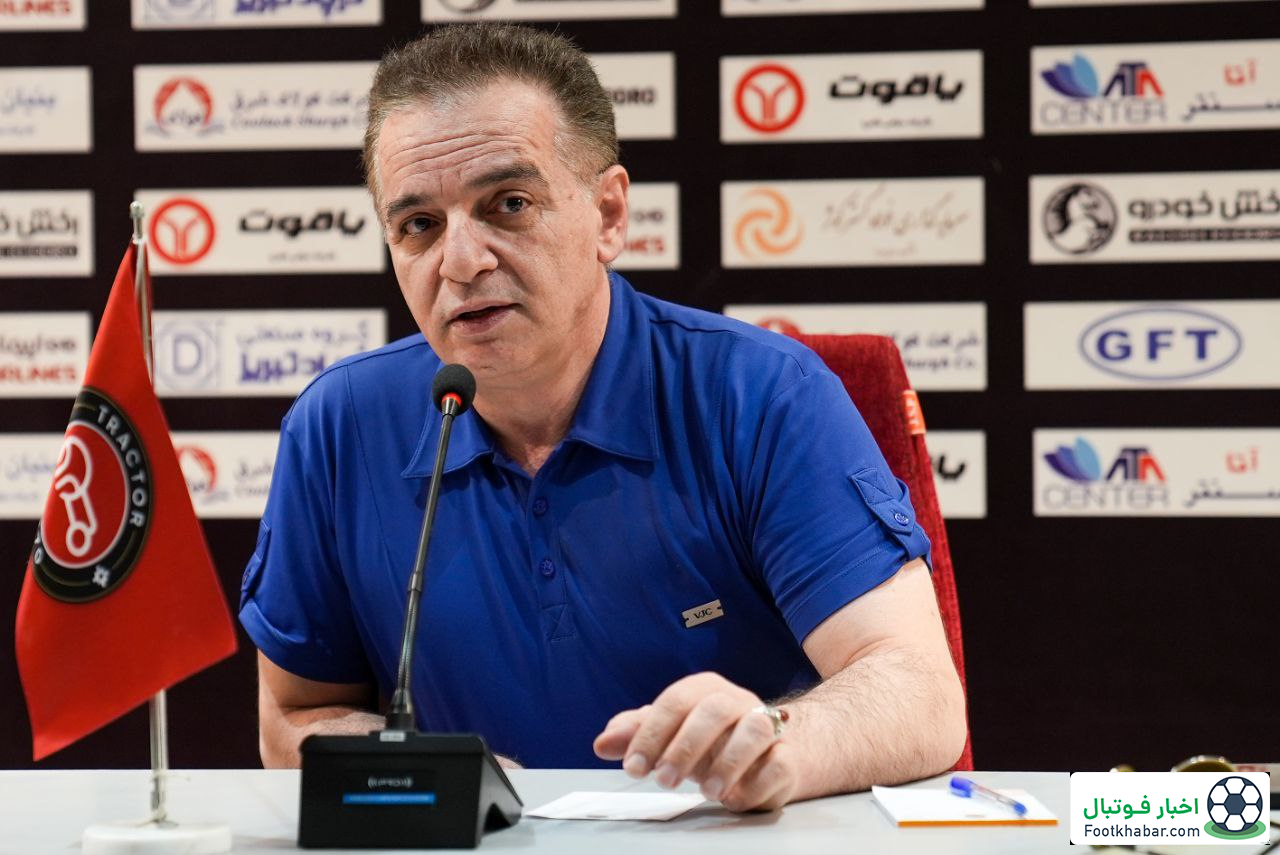 پیام زنوزی به تراکتوری‌ها: سرتان را بالا بگیرید