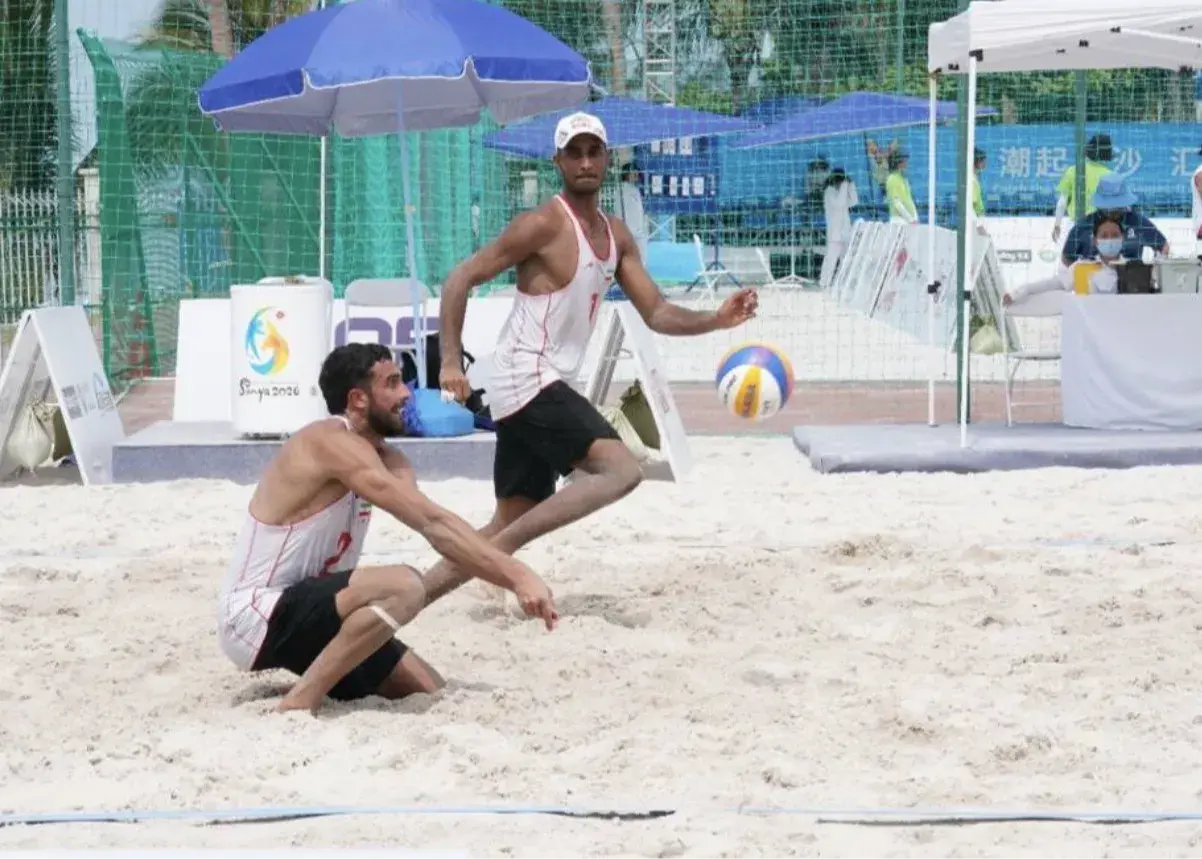 چین هم حریف والیبال‌ ساحلی ایران نشد