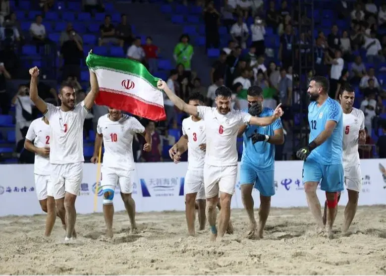 گلباران عمان برای طلای سانیا:/ هت‌تریک ساحلی‌بازان ایران در قهرمانی آسیا