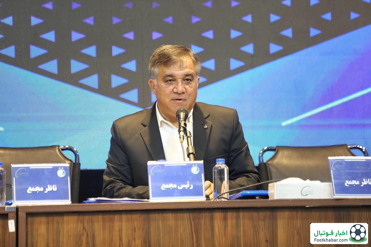 ایحنت بخشی از فرایند جذب سرمربی است/ تاجرنیا: ساپینتو انتخاب نظری جویباری بود