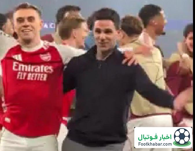 پاسخ آرتتا به انتقادات از جشن اغراق‌آمیز صعود!