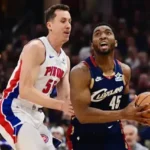 تاریخ‌سازی دیترویت با شکستن رکورد ۶۶ ساله NBA:/ کانینگهام کاوالیرز را به بازی هفتم فرستاد!