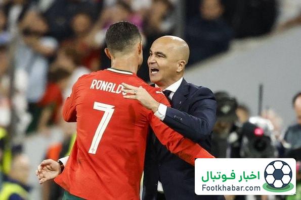روبرتو مارتینز:/ رونالدو برای پول یا جام قهرمانی بازی نمی‌کند!
