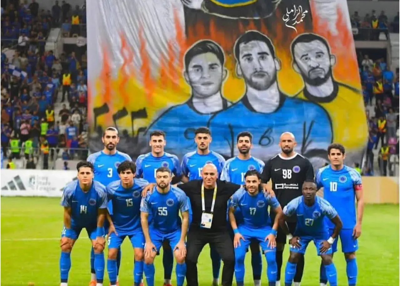 سرمربی ایرانی و تیفوی الطلبه / محبوب سکوها، ایران و عراق ندارد! (عکس)