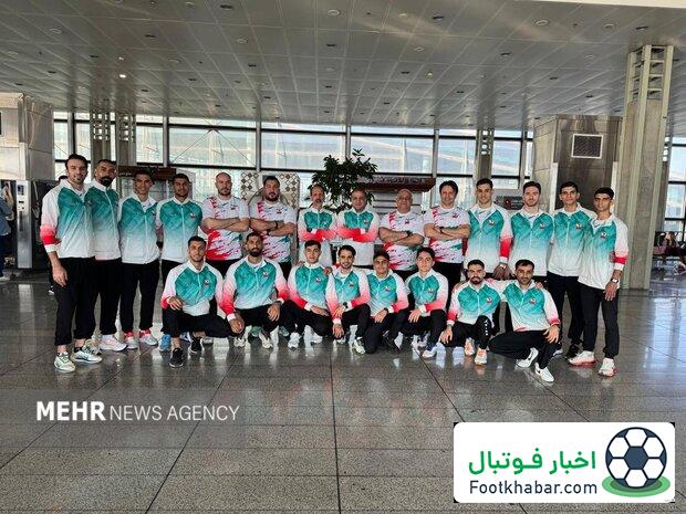 ملی پوشان کاراته ایران عازم مسابقات قهرمانی آسیا شدند