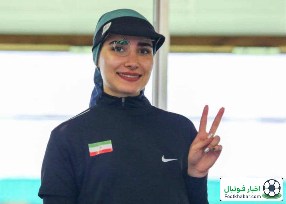 صعود هانیه رستمیان به فینال تپانچه جام جهانی