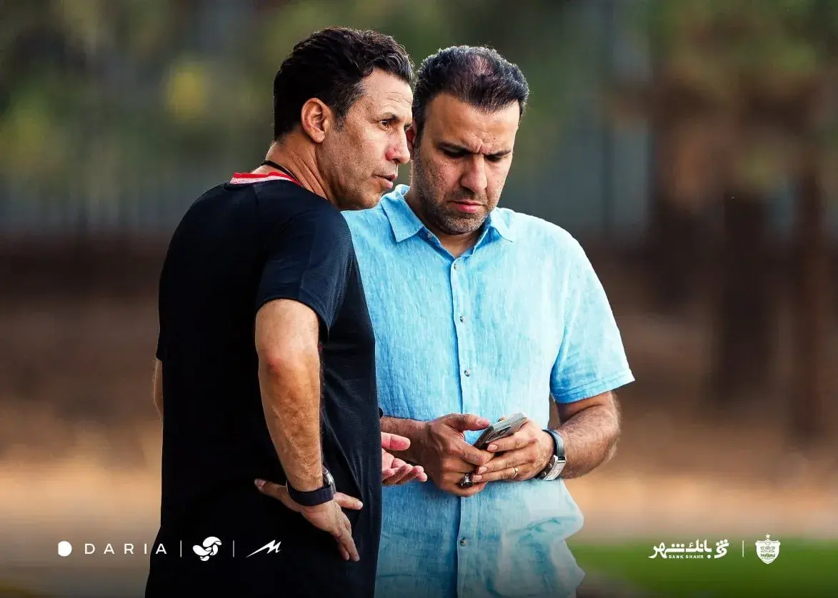 محسن خلیلی در نقش جدید؛/ لبخندِ سبکِ کسی که تارتار را به پرسپولیس آورد! (عکس)