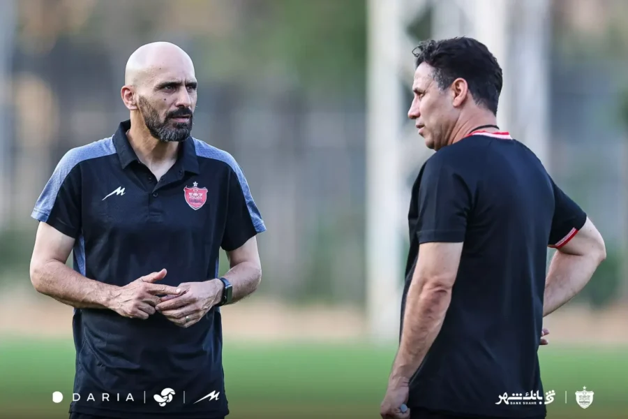 اولین حضور رضا جباری در پرسپولیس