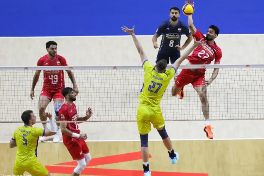 مجازات فوری FIVB برای ایران به‌خاطر باخت به اوکراین
