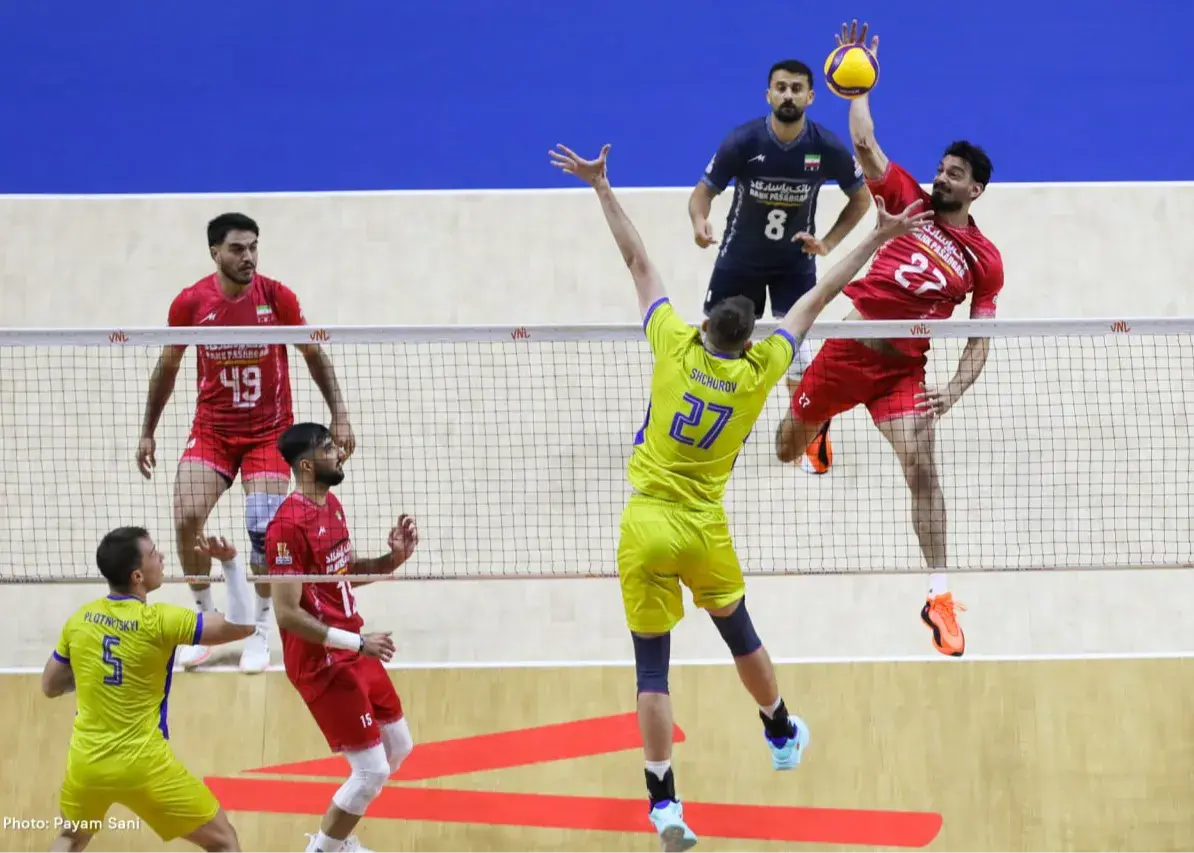 مجازات فوری FIVB برای ایران به‌خاطر باخت به اوکراین