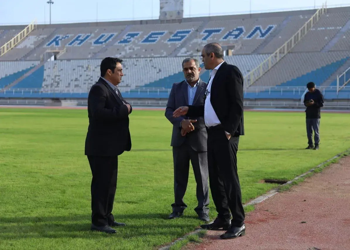 چمن ورزشگاه غدیر دوباره نیازمند بازسازی شد/ احتمال دوری دوماهه استقلال خوزستان از اهواز