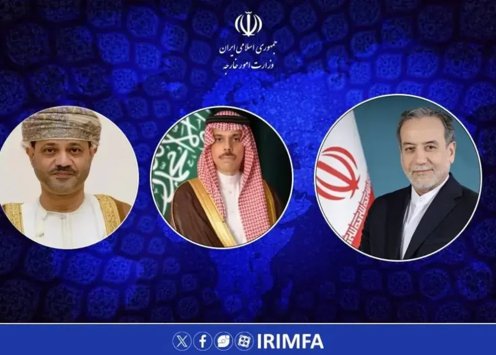 گفتگوی تلفنی عراقچی با همتایان عمانی و سعودی