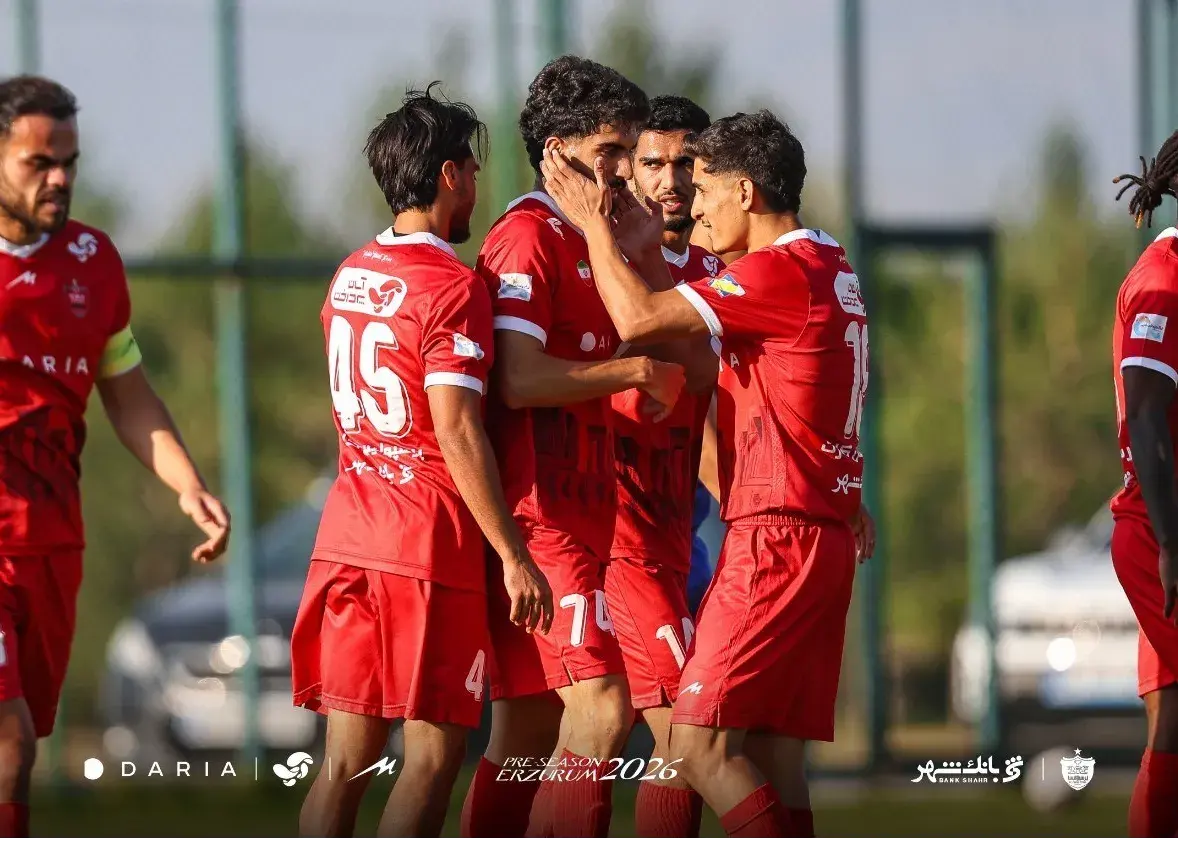 جوان‌ها تیم ارزروم را در هم کوبیدند/ شش – هیچ! برد سنگین پرسپولیس در ترکیه