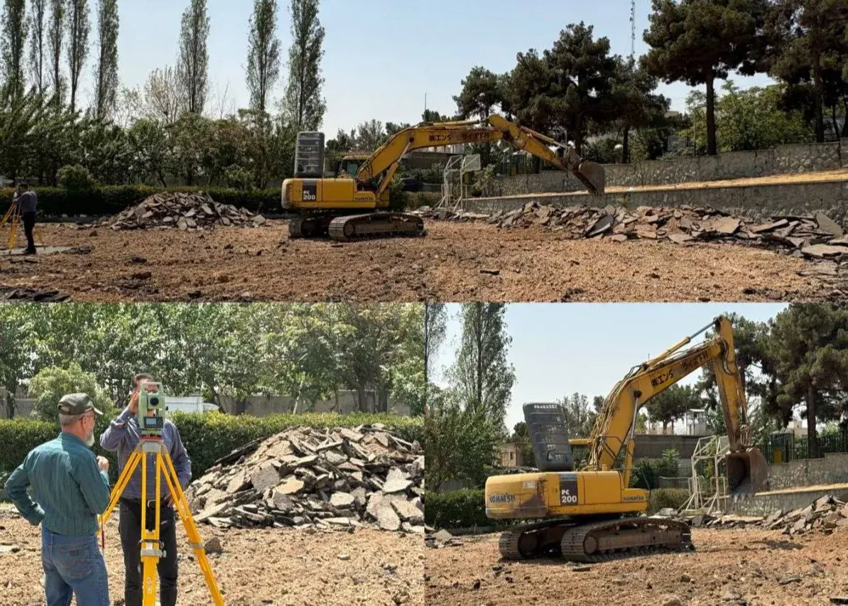 آغاز گودبرداری در مجموعه انقلاب؛/ کمپ تیم‌های ملی هندبال وارد فاز اجرایی شد