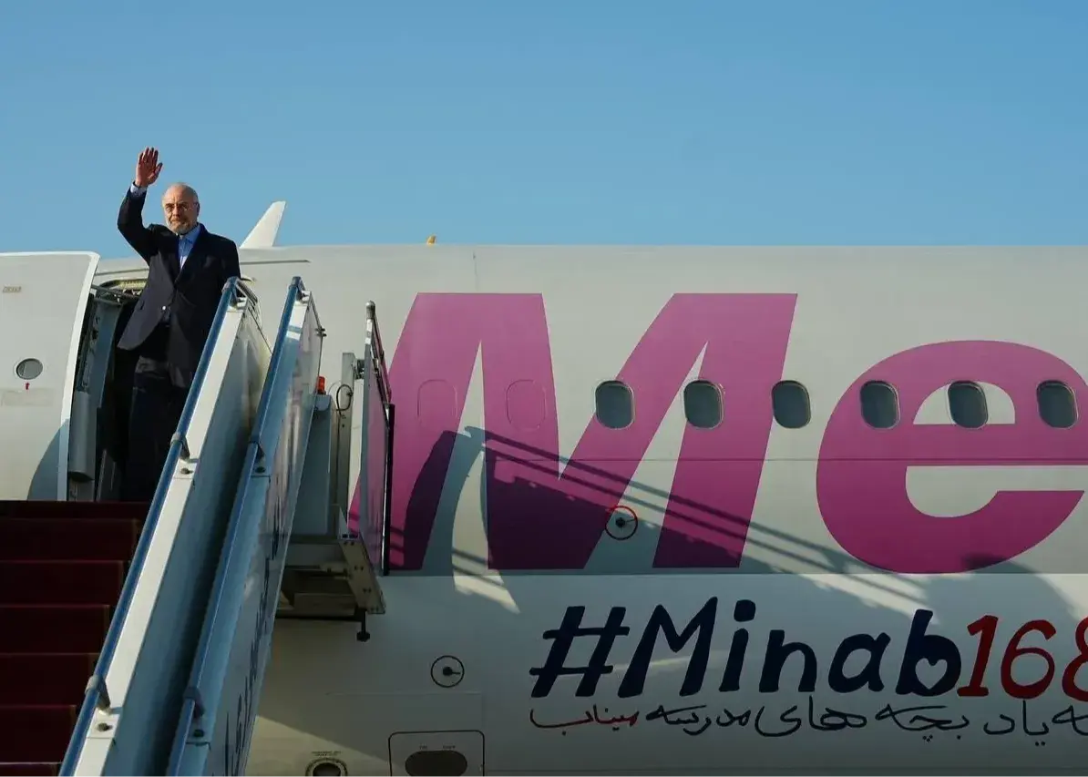 قالیباف تهران را به مقصد بغداد ترک کرد