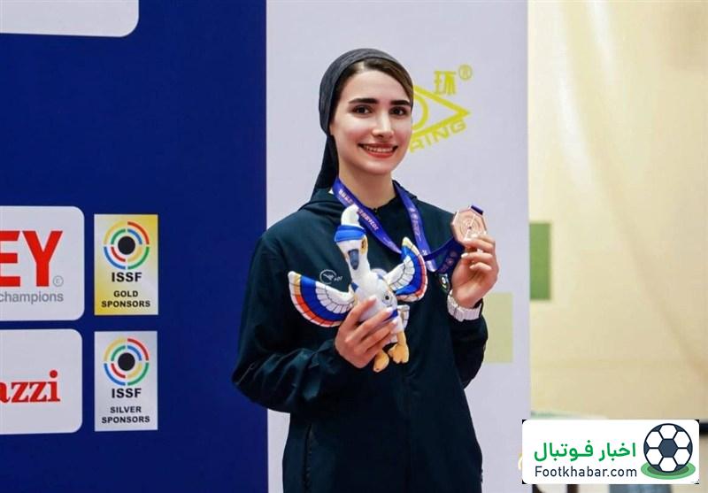 هانیه رستمیان در جایگاه پنجم رده‌ بندی جهانی