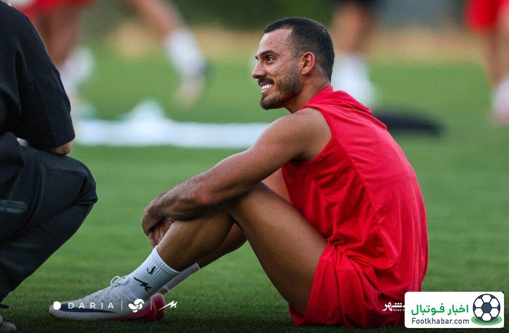 پایان مصدومیت تنها چپ پرسپولیس (عکس)