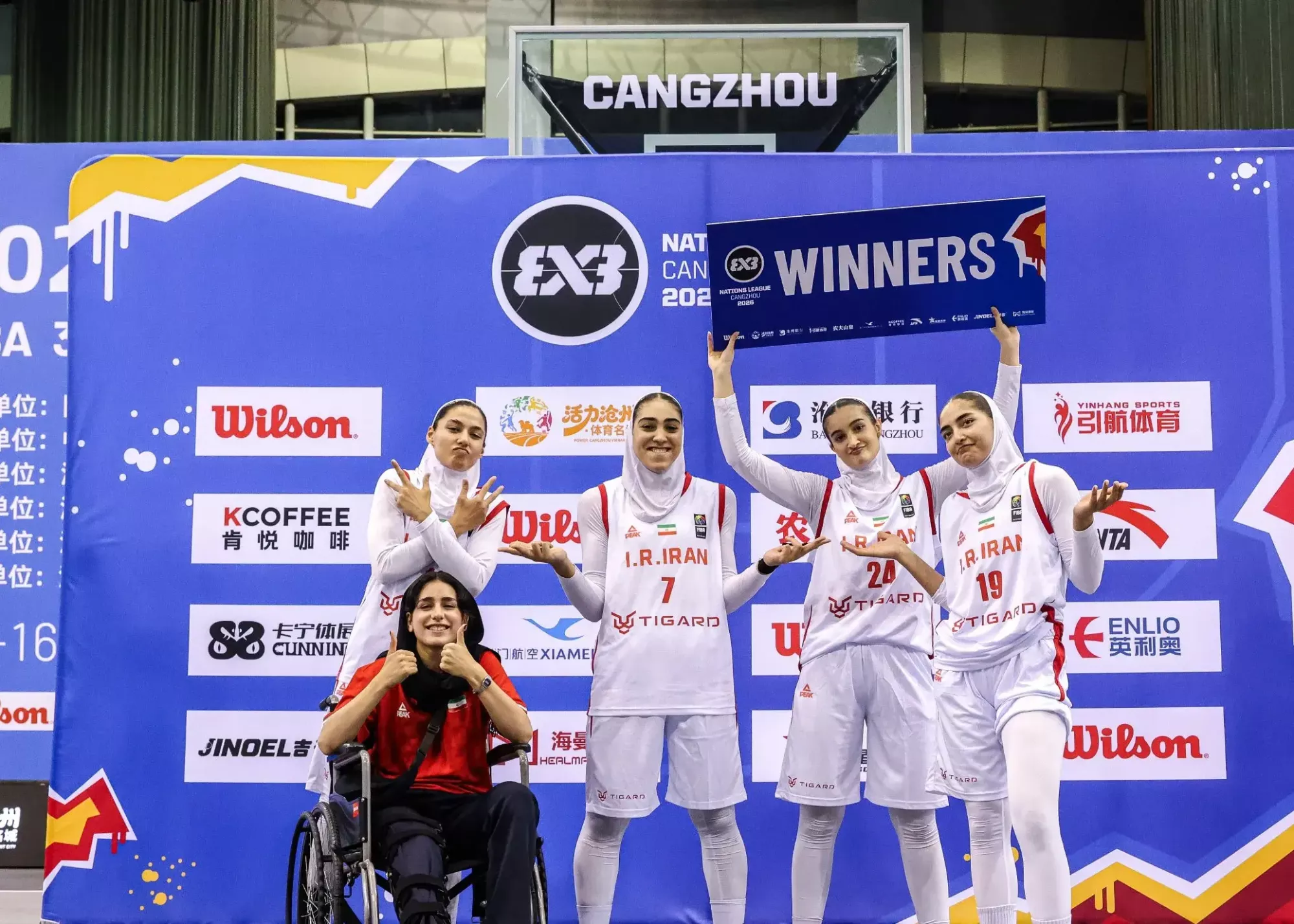 یک‌قدم تا صعود مستقیم به جام‌جهانی:/  ‏دبل قهرمانی دختران و پسران ایران در بسکتبال 3X3